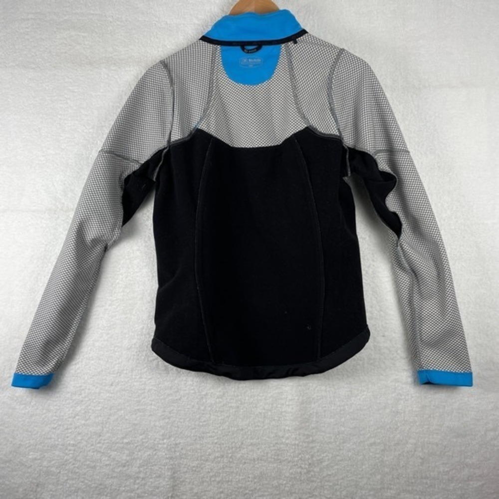 Sugoi Sz M‎ Firewall 220 Full Zip Blue Jacket Coat Running Jogging Cold Weather - Picture 10 of 17